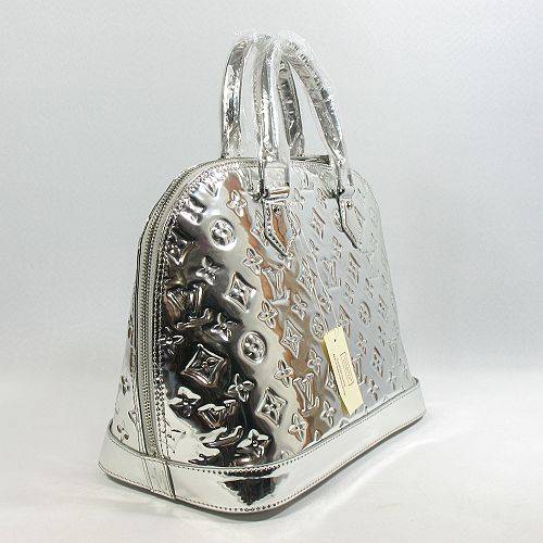 Top Quality Replica Louis Vuitton Monogram Miroir Alma M95273 Silver